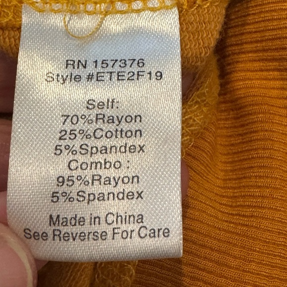 Evy’s Tree The Nicole Hooded Open Cardigan W/Diagonal Pockets Golden Sunset, L - Picture 9 of 10